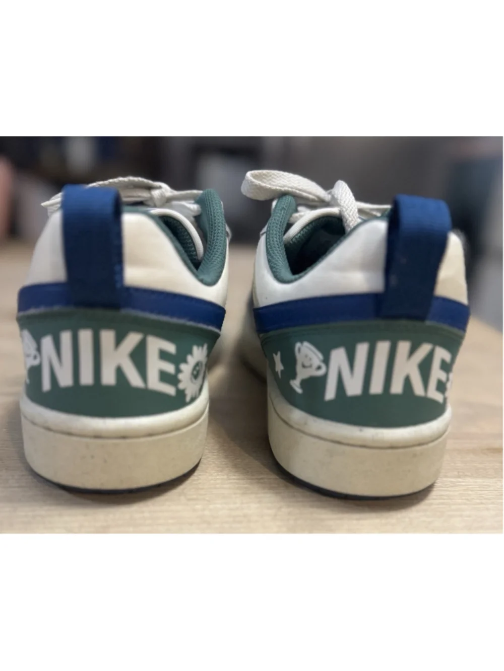 Nike Court Borough Low Recraft 'Sail Court Blue Bicoastal' Kids 7Y